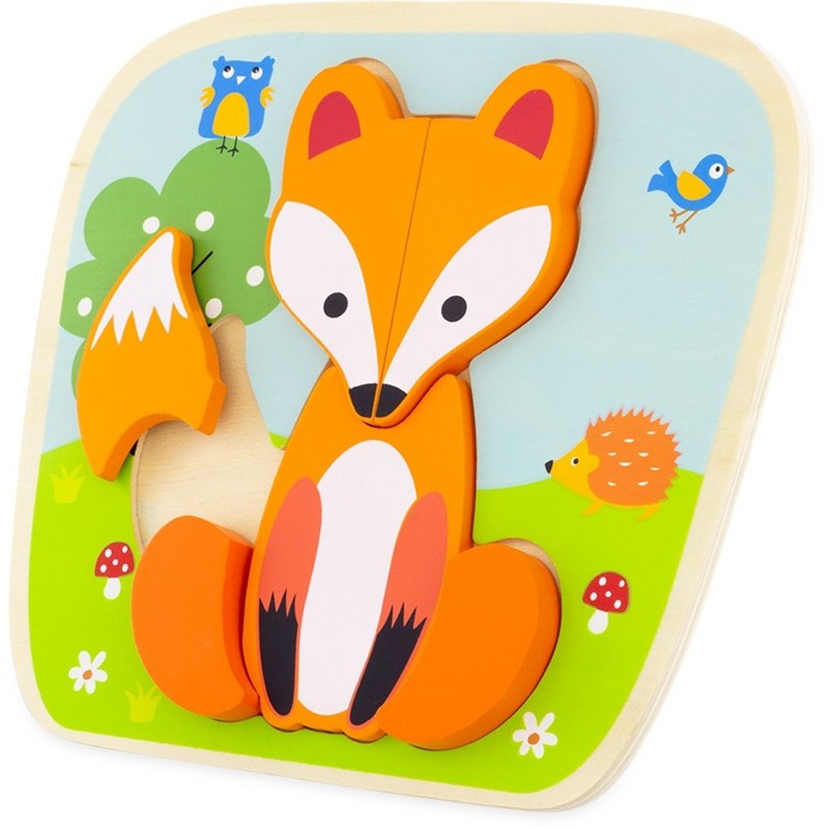 Puzzle Renard orange, ULYSSE