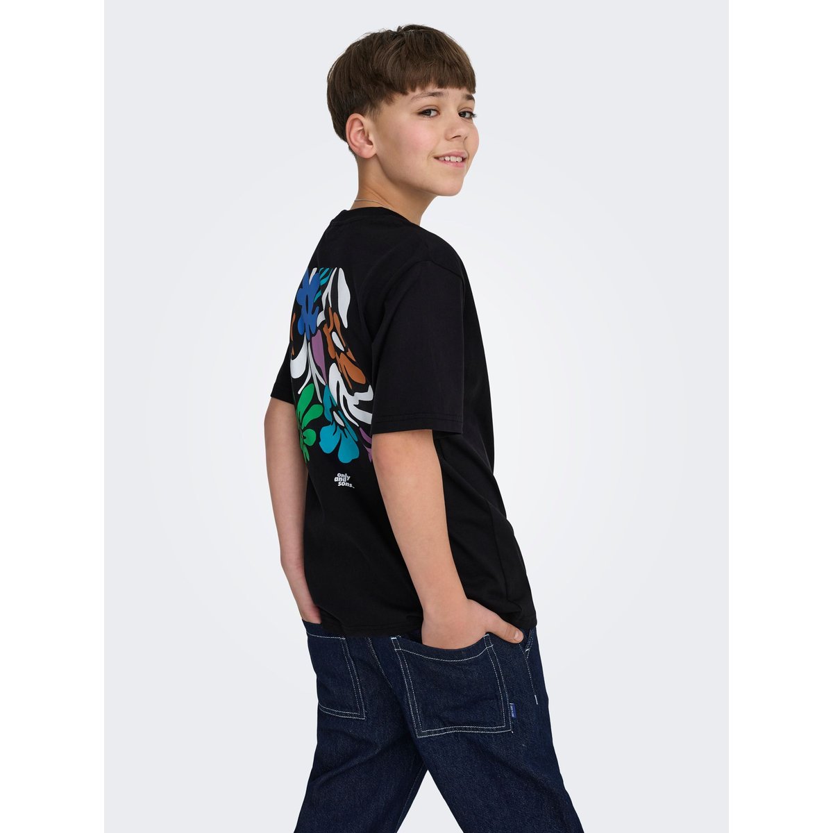 T-Shirt black 1, ONLY & SONS JUNIOR