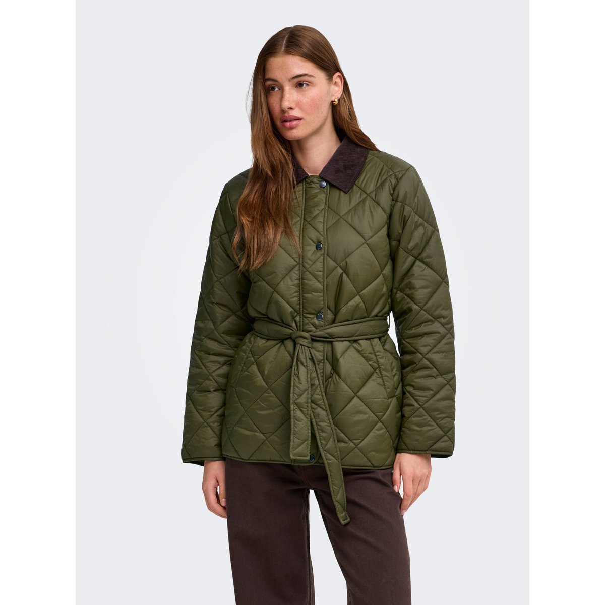 Veste dark olive, ONLY