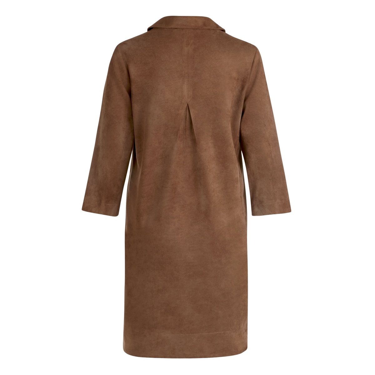 Robe-chemisier à patte de boutonnage dark coffee, BETTY BARCLAY