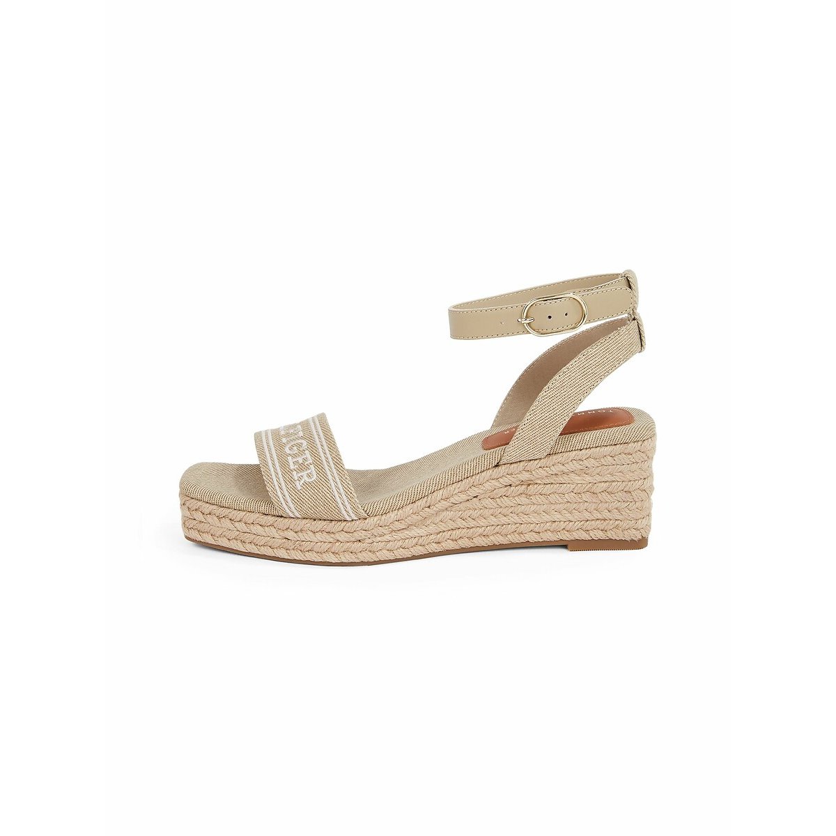 Sandales compensées beige, TOMMY HILFIGER