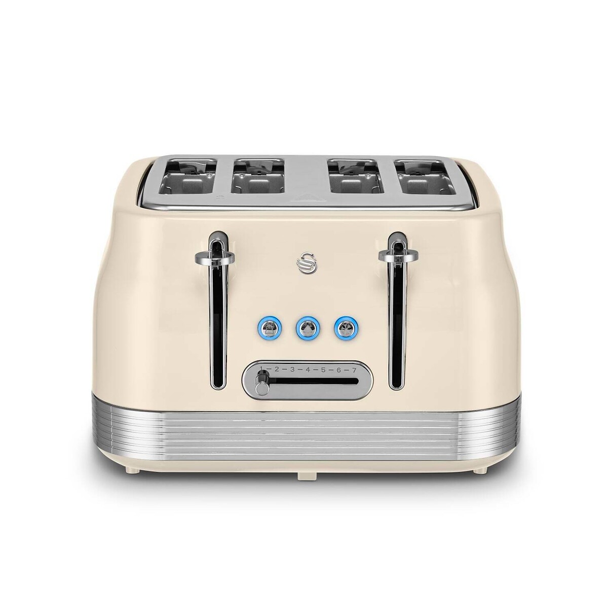 RetroRevive 4-Slice Toaster cream, SWAN