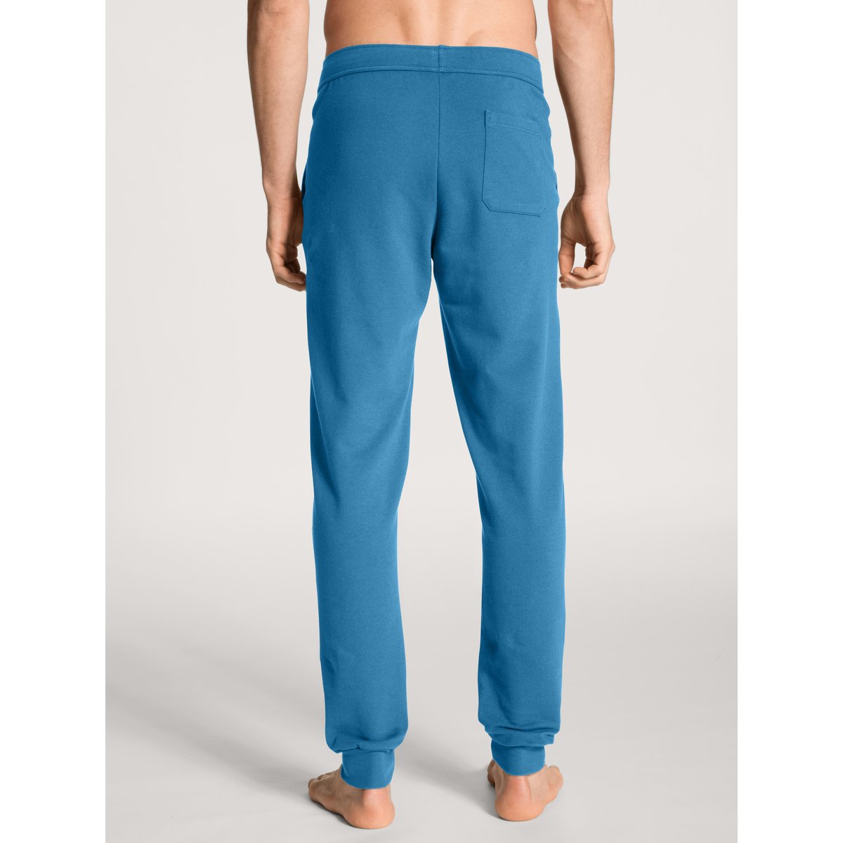 Pantalon de pyjama avec poches latérales Coton REMIX XTRA bleu parisien, CALIDA