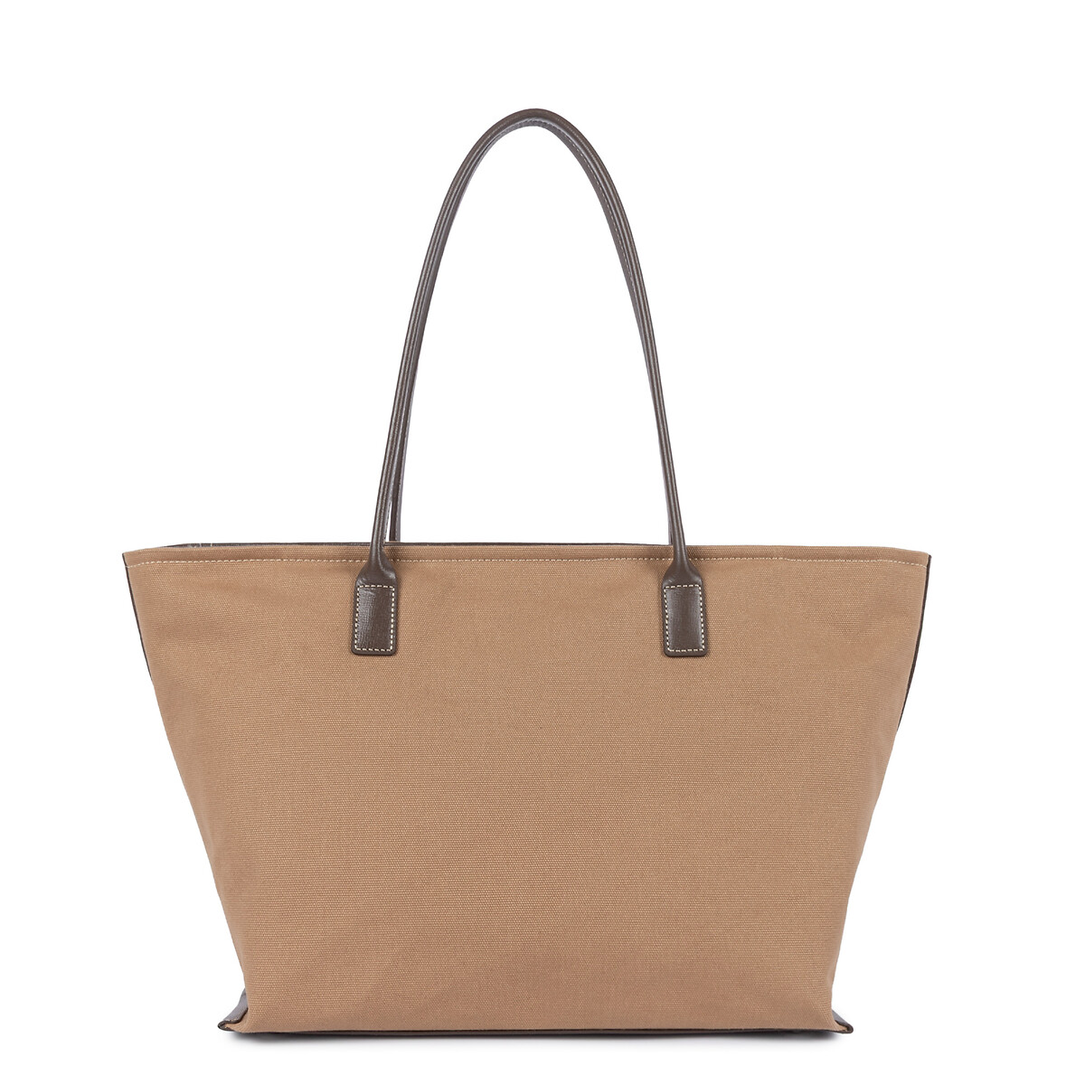 Canvas KBA Zip-Up Shoulder Tote Bag sand, LANCASTER