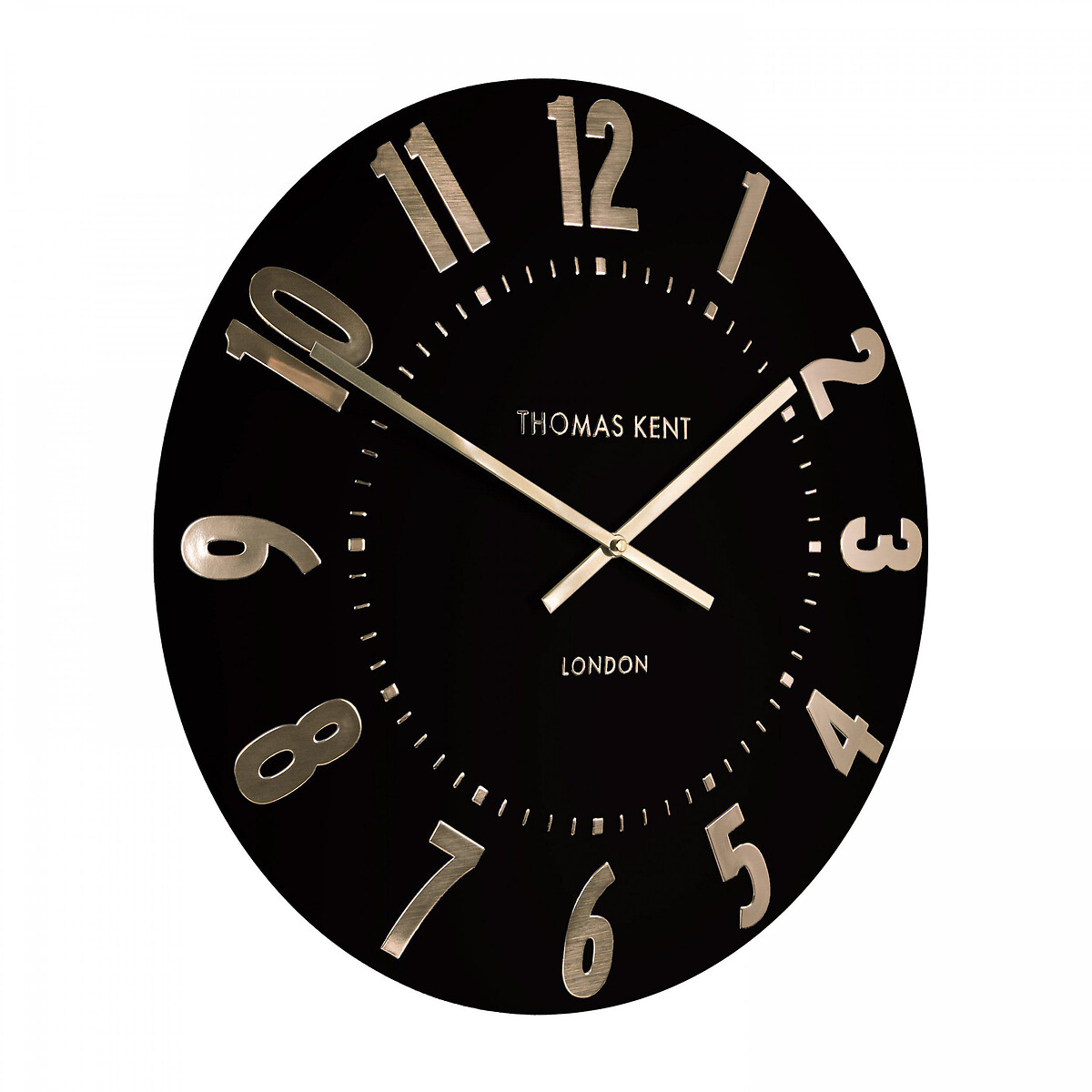 Mulberry 20" Large Wall Clock black, THOMAS KENT