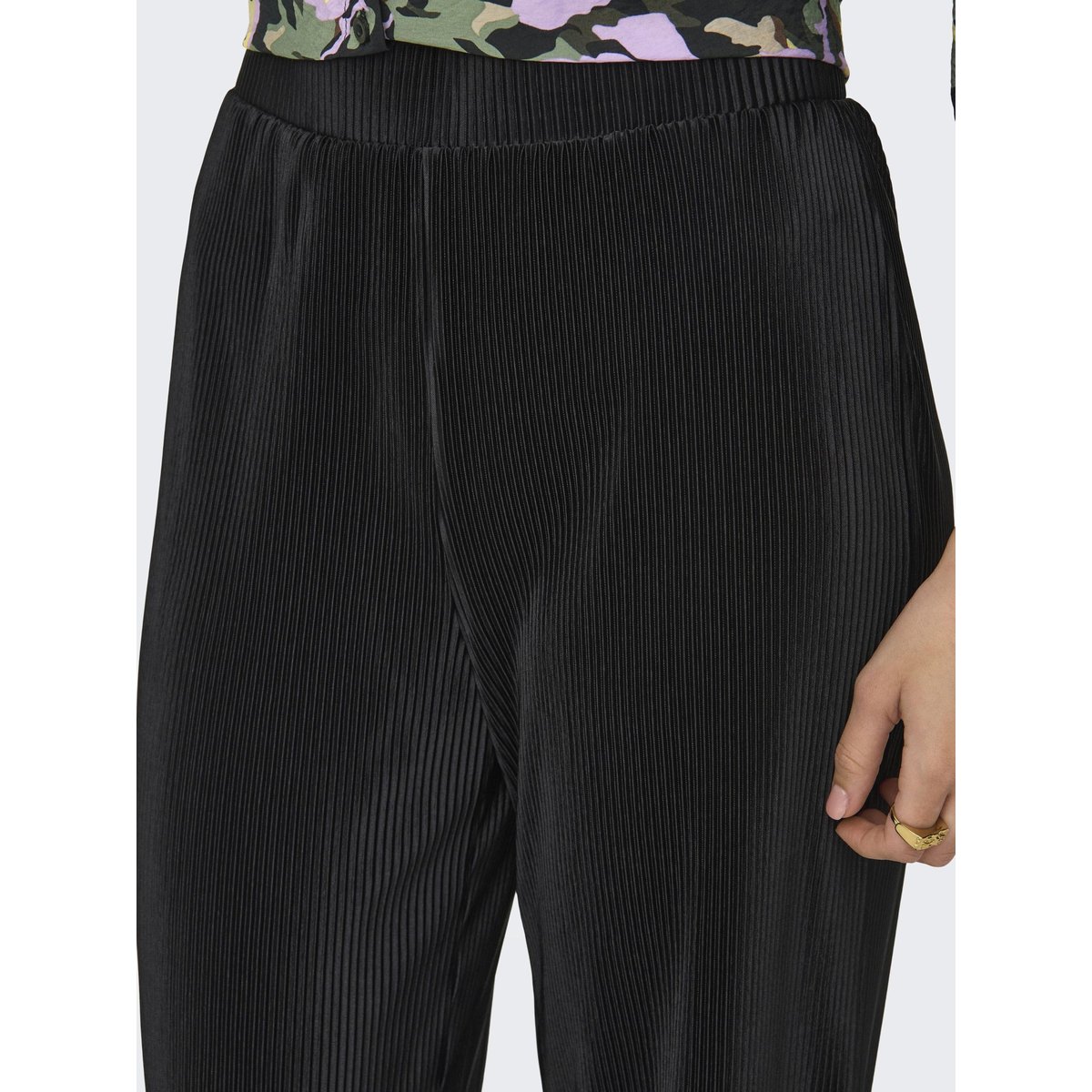 Pantalon À Jambe Large black 1, JDY