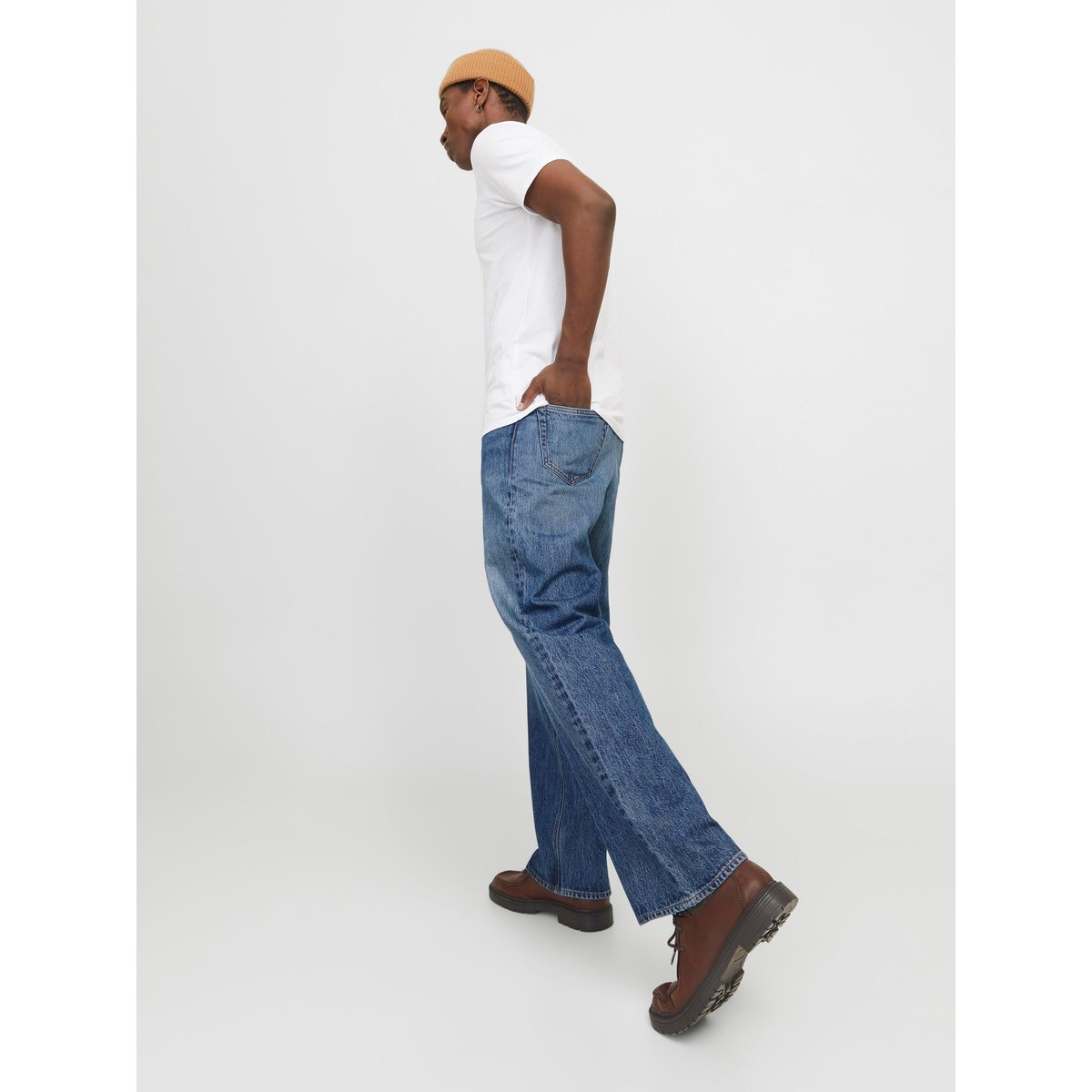 Jean À Coupe Wide blue denim, JACK & JONES