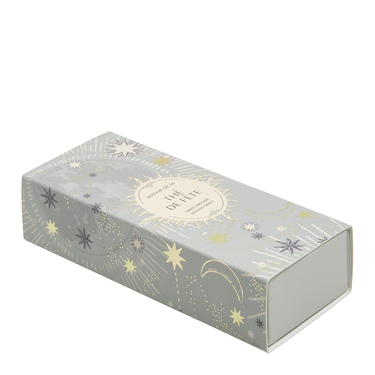 Coffret 3 décors fondants - Thé de Fête blanc, MATHILDE M