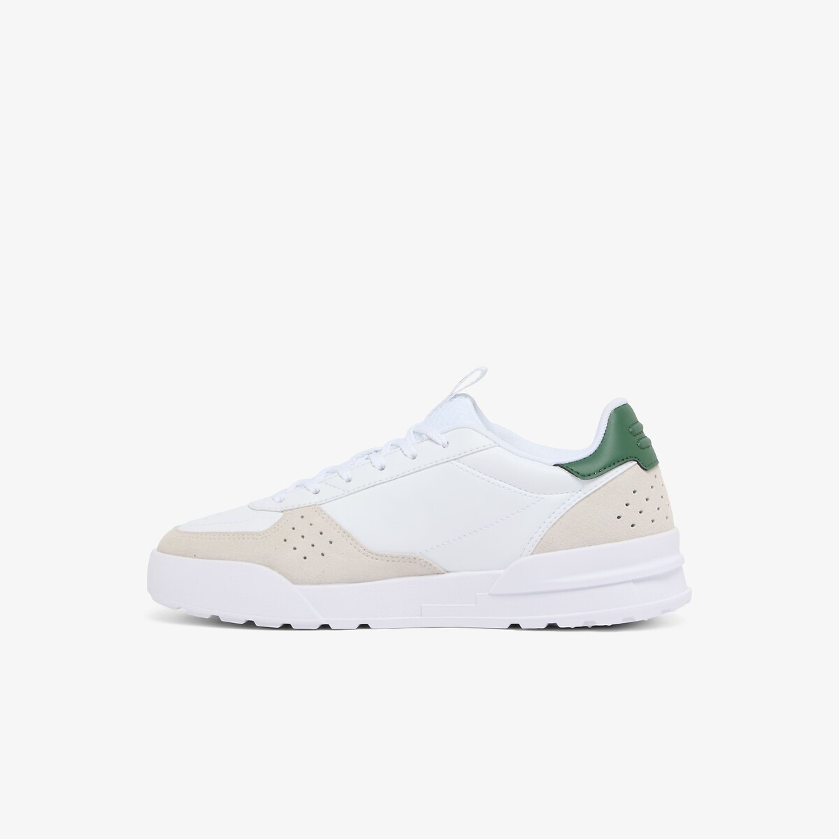 Niedrige Sneakers SLAM BREAK weiss/beige/grün, LACOSTE