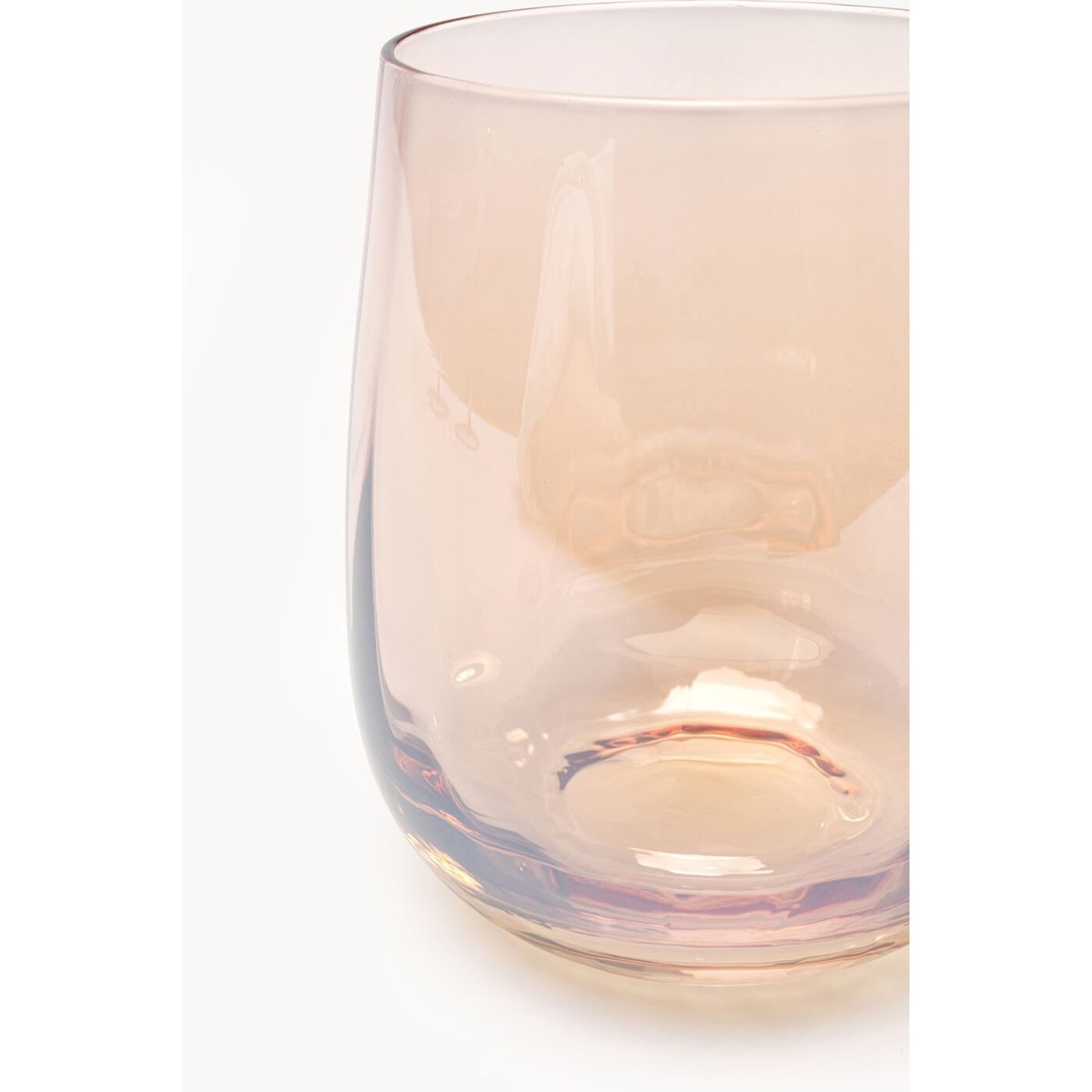 Lot de 6 verres à eau, MOCCA marron, KARE DESIGN