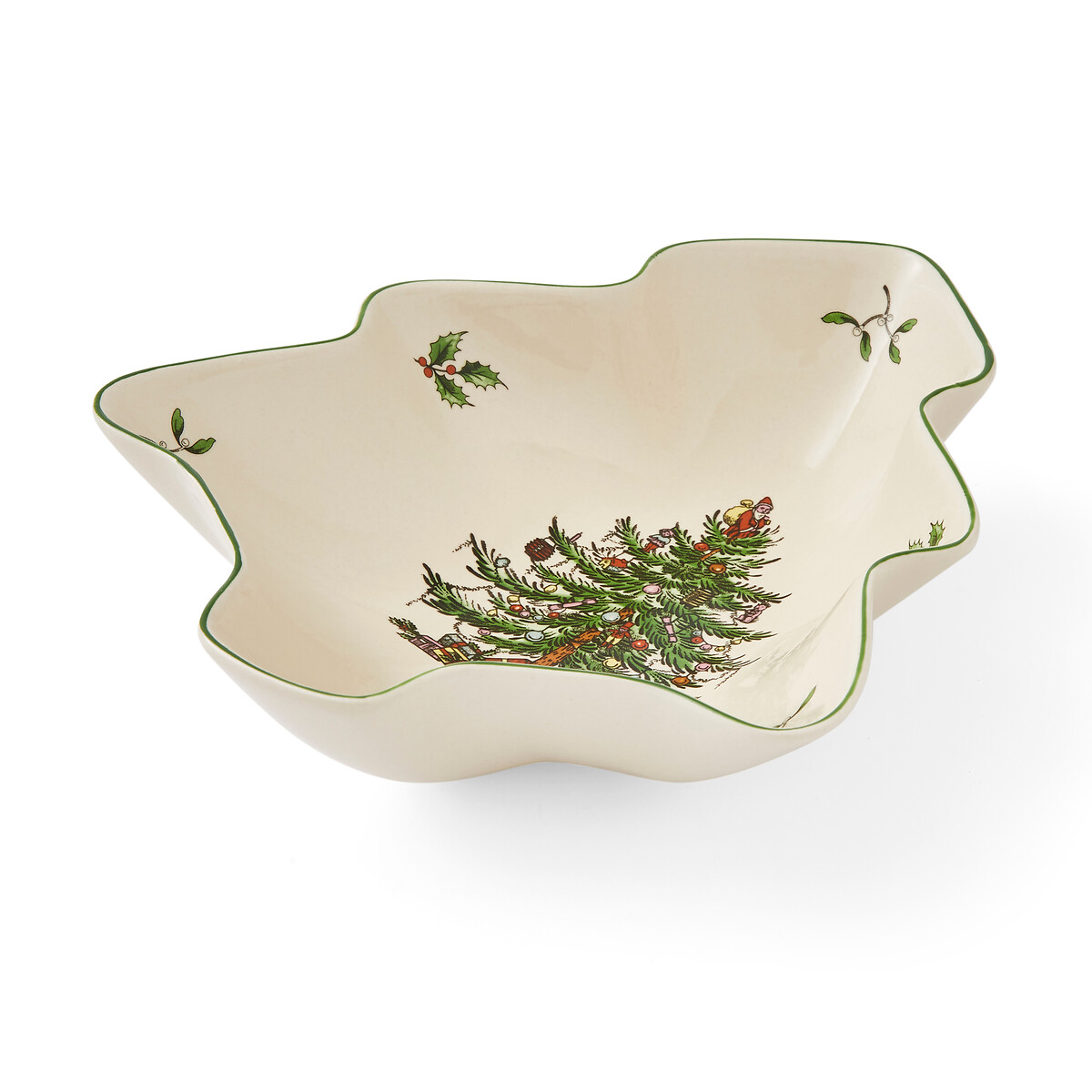 Christmas Tree Serving Dish green, SPODE