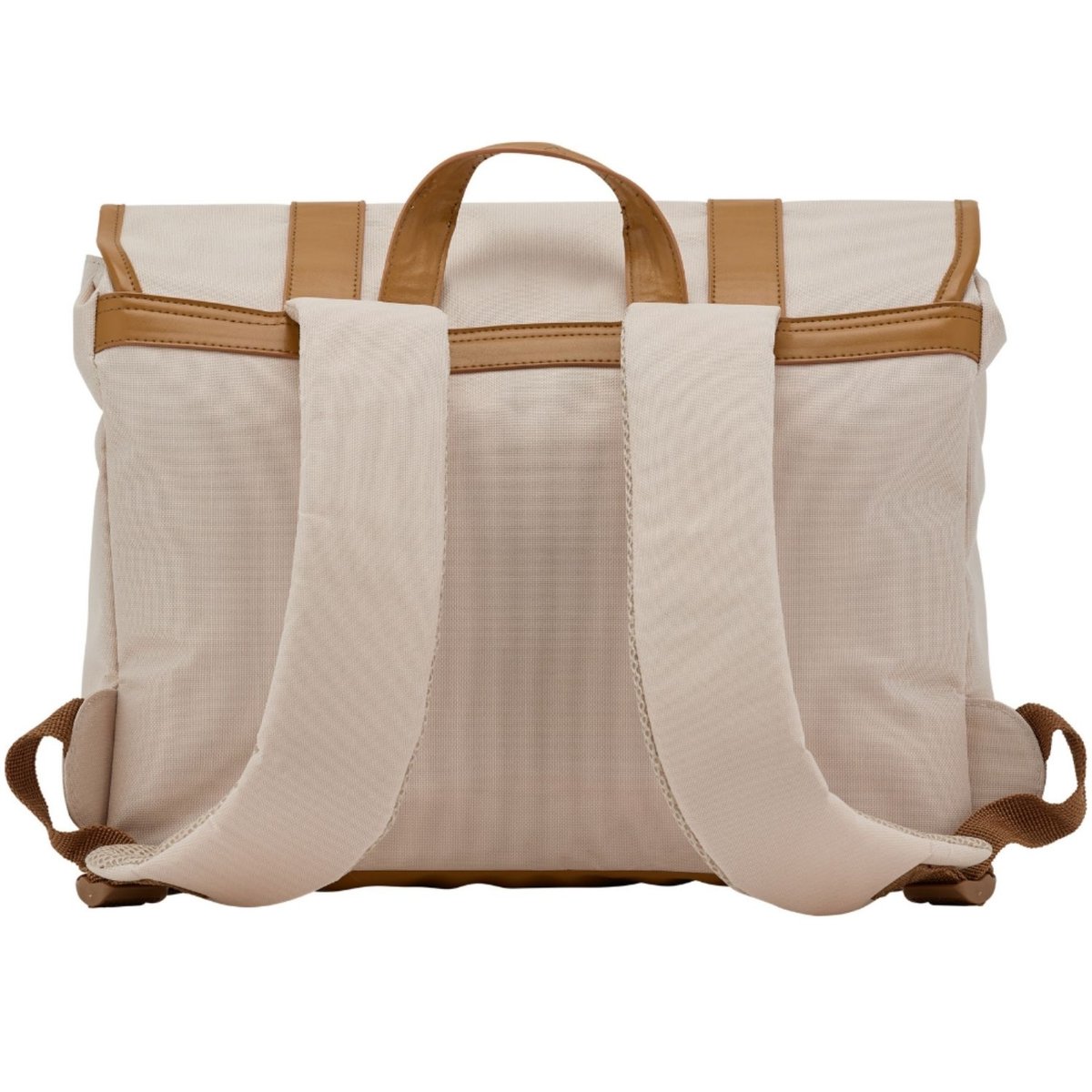 Cartable A4 primaire beige, marron, ATELIER WAGRAM