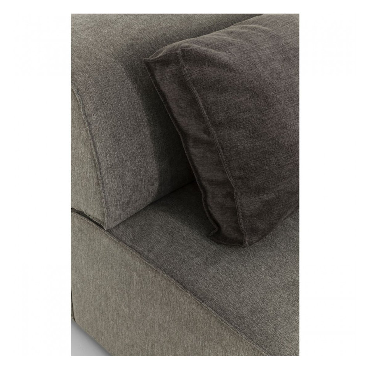 Assise centrale de canapé, INFINITY gris, KARE DESIGN