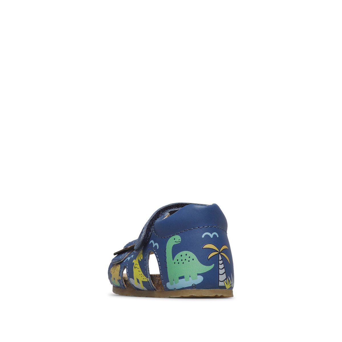 Sandales en cuir MANDIX bleu-, FALCOTTO