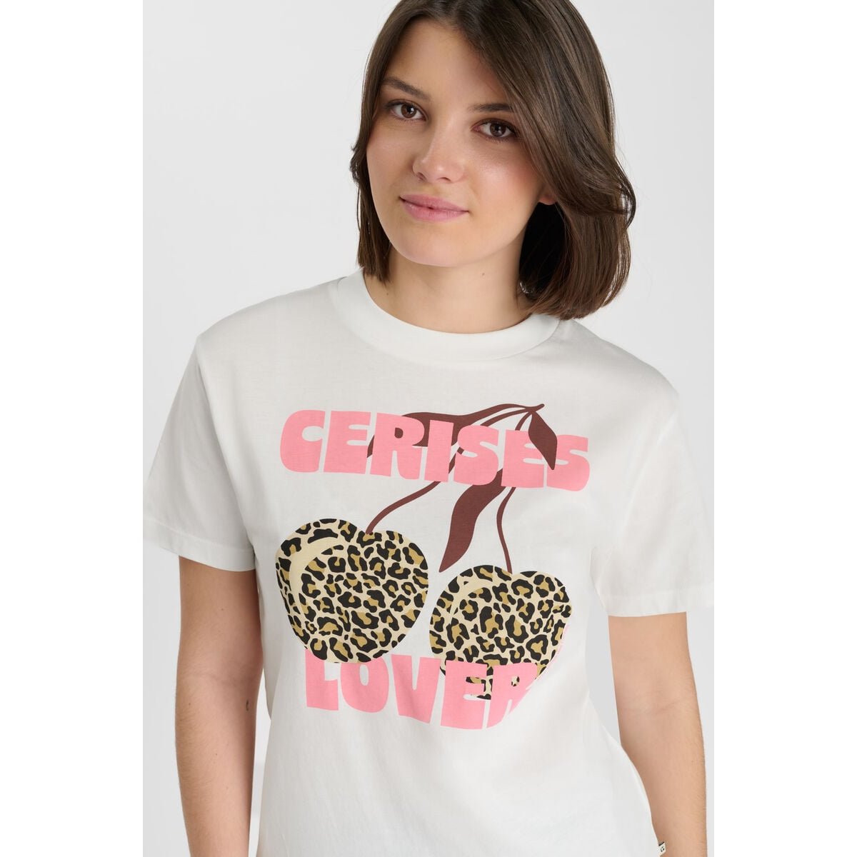 Tee-Shirt SPIKYGI cream, LE TEMPS DES CERISES