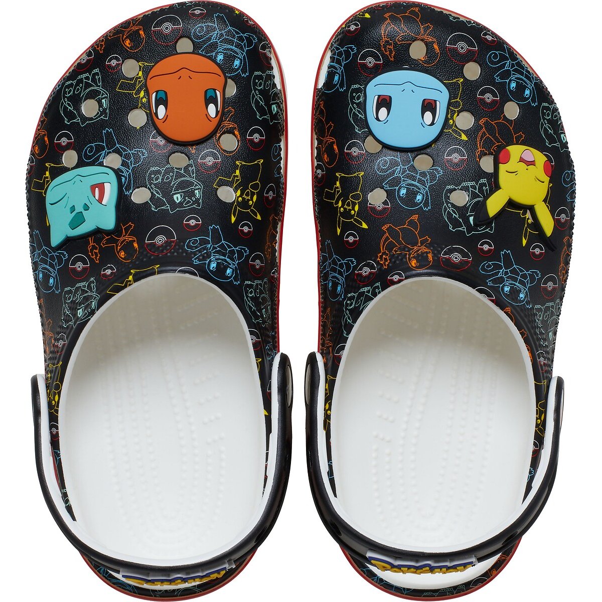Sabots CLASSIC POKEMON noir imprimé, CROCS