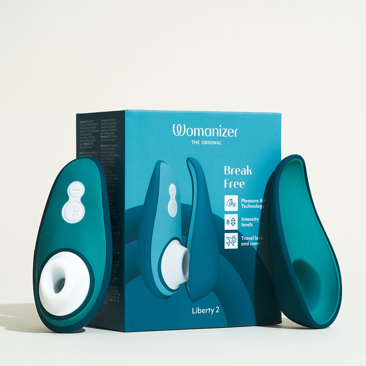Stimulateur Clitoridien Liberty 2 bleu, WOMANIZER