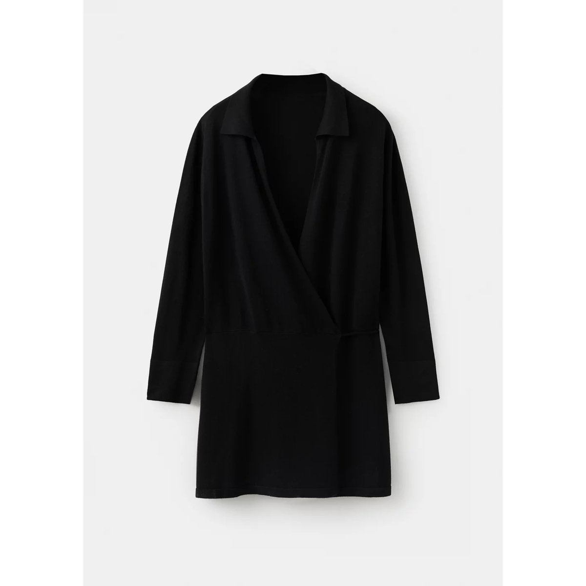 Robe cruzado noir, MANGO