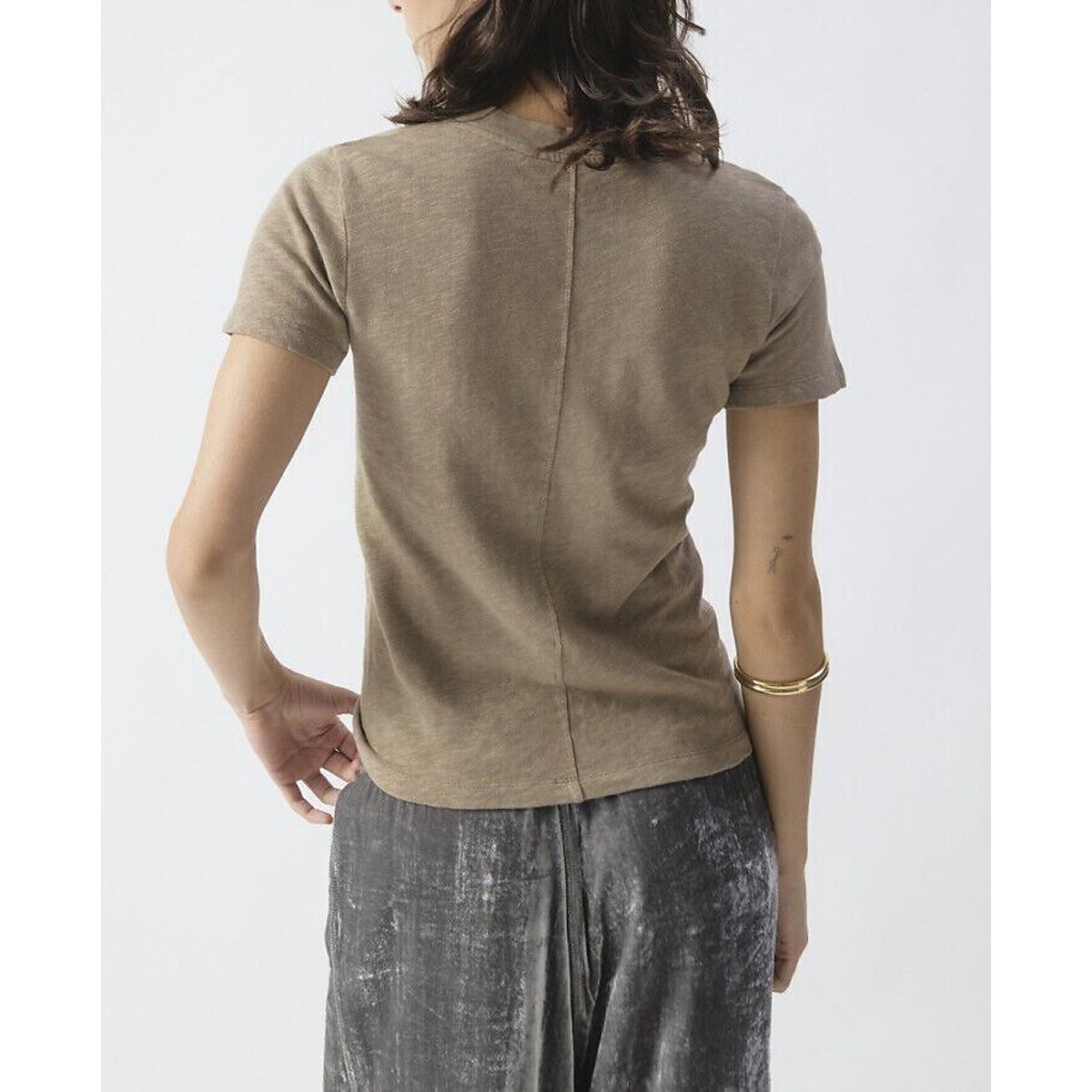 T-shirt com gola redonda e mangas curtas, SONOMA toupeira, AMERICAN VINTAGE