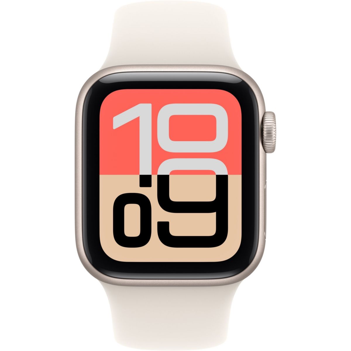 Montre connectée SE 3 44mm Lumière Stellaire M/L beige, APPLE