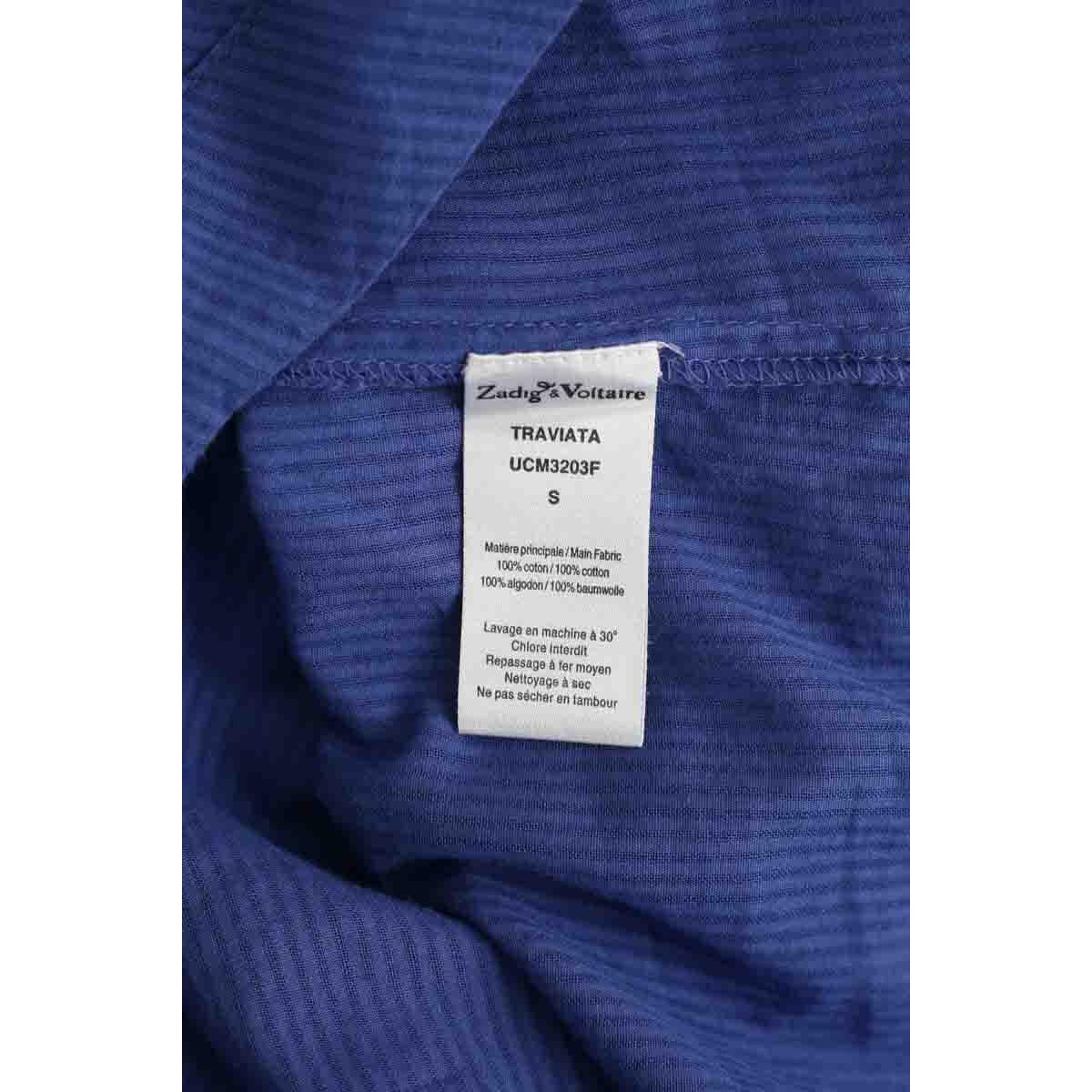 Blouse - Très Bon État bleu, ZADIG&VOLTAIRE