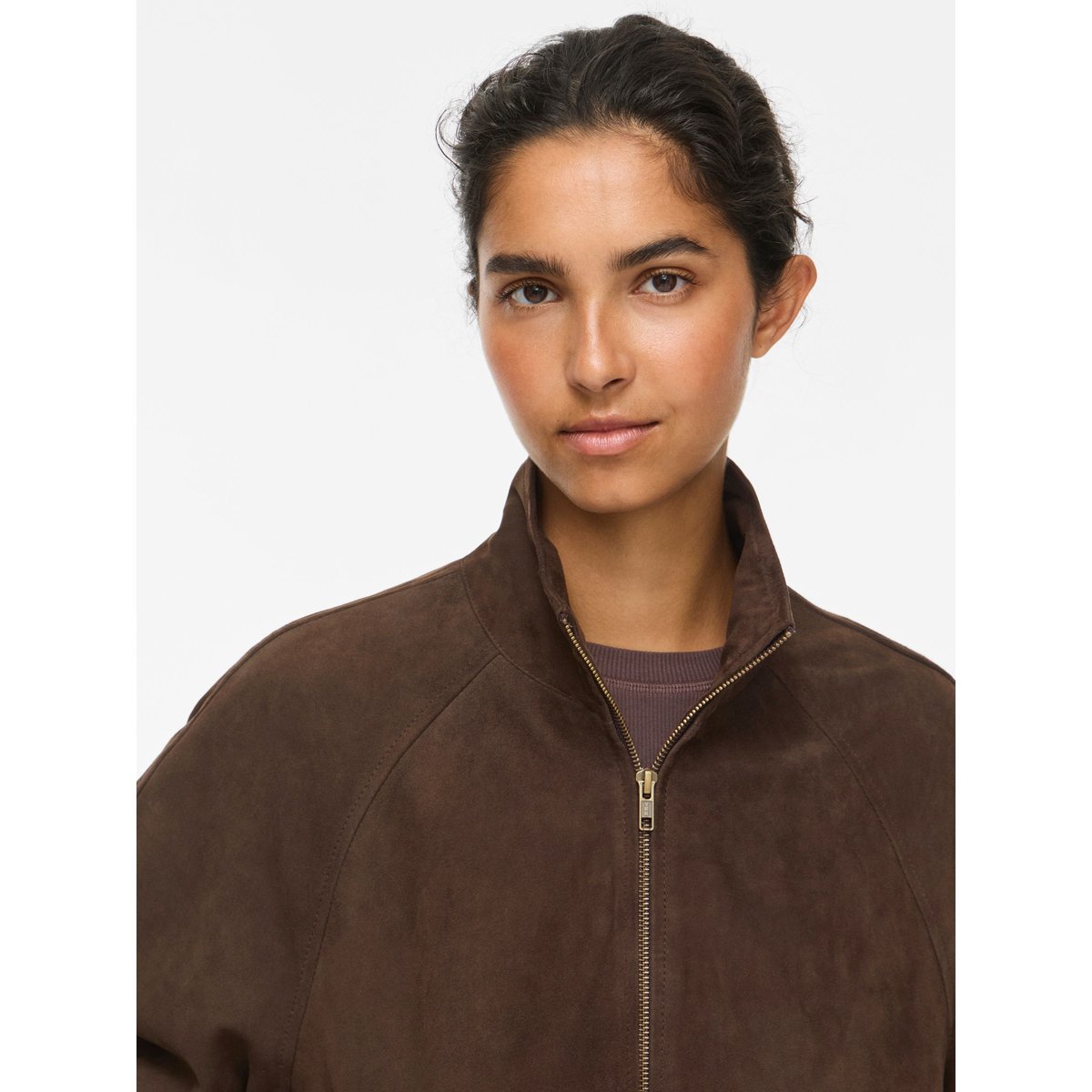 Veste marron - seal brown1, ROUGE EDIT