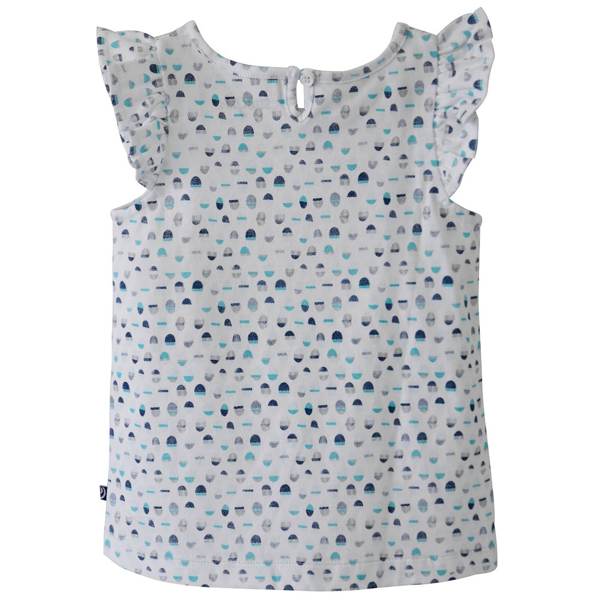 Tee-shirt imprime fille anouchka les grands de sucre d'orge blanc, SUCRE D'ORGE