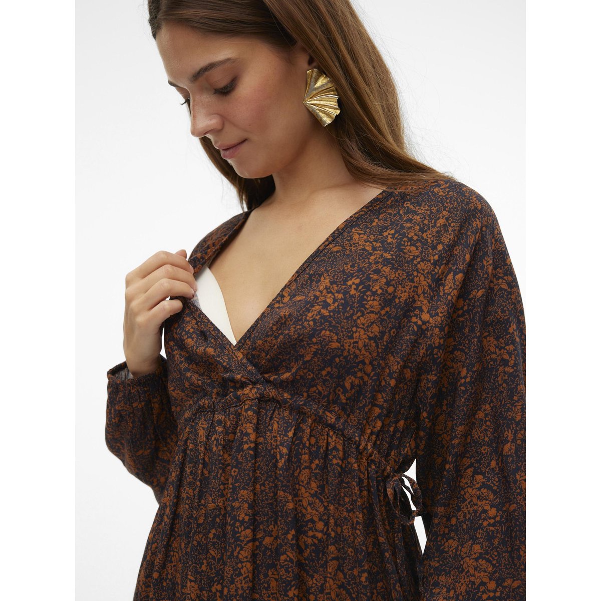 Robe navy blazer, MAMA LICIOUS