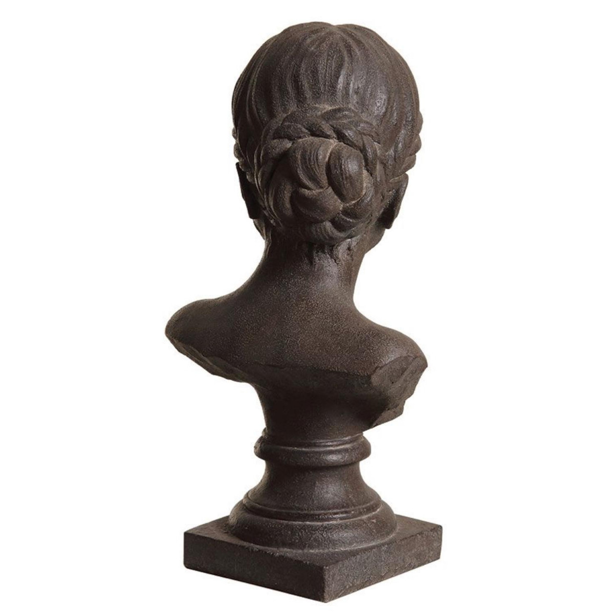 Statue buste jeune fille - CHARME marron, INTERIOR'S