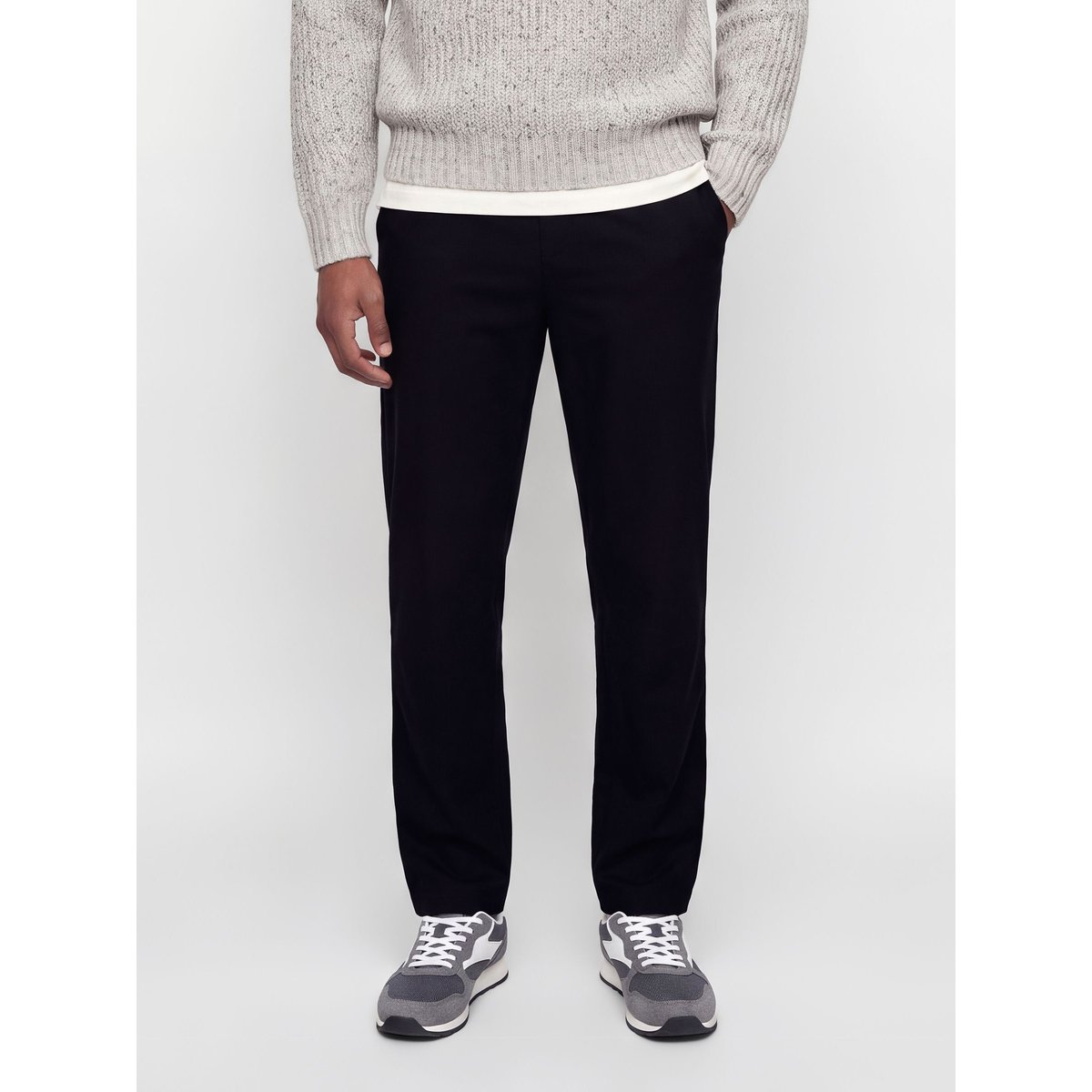 Pantalon Ample black 1, JACK & JONES