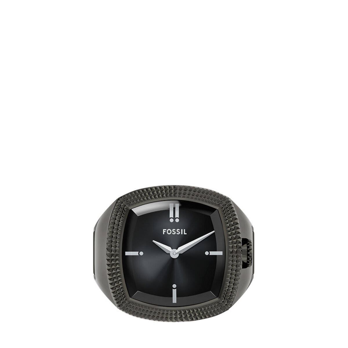 Montre Analogique MACHINE LUXE gun métal noir gun métal, FOSSIL