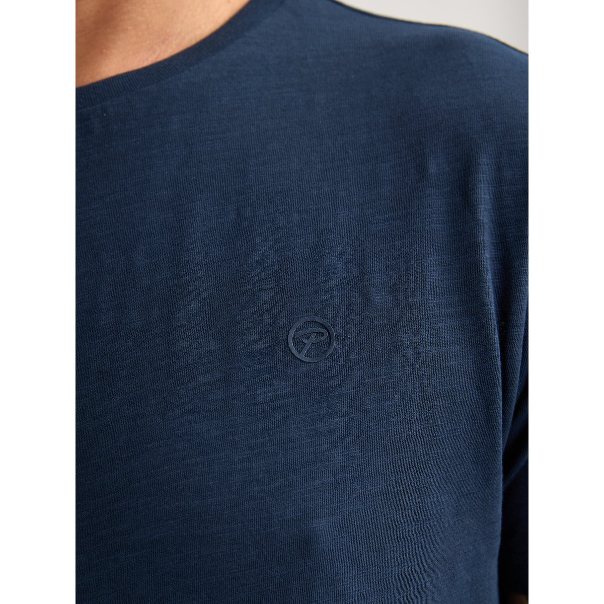 T-shirt en jersey eclipseluna bleu navy blue, PETROL INDUSTRIES