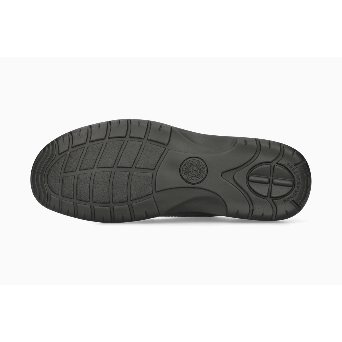 Mocassins en cuir EZARD noir 5150, MEPHISTO