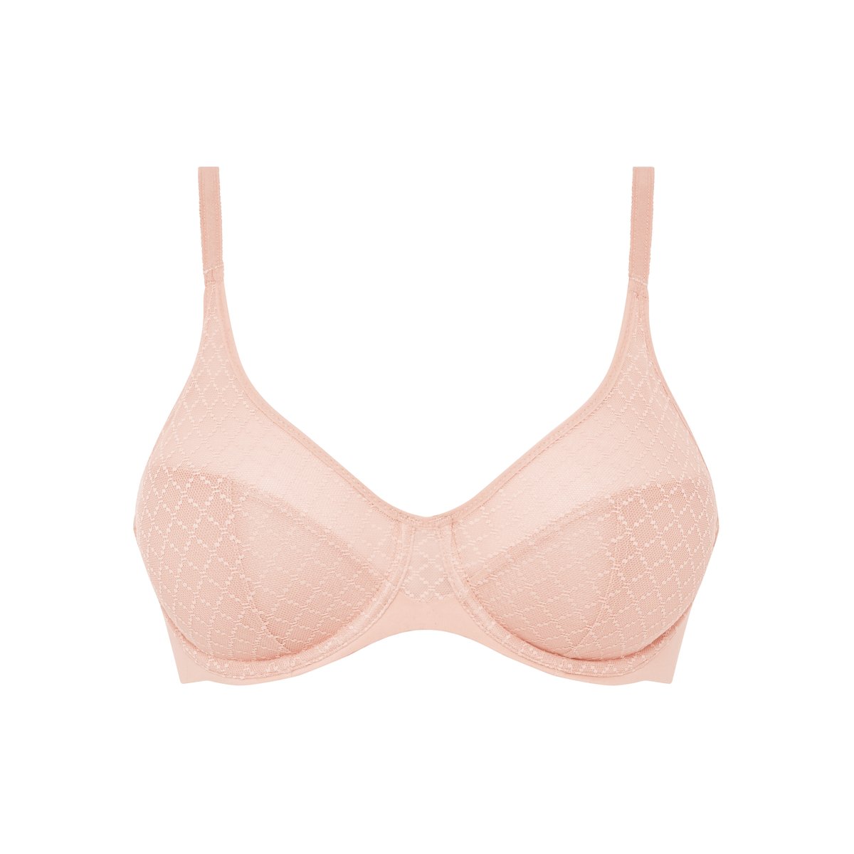 Soutien-gorge moulé emboîtant NORAH CHIC rose dragée, CHANTELLE
