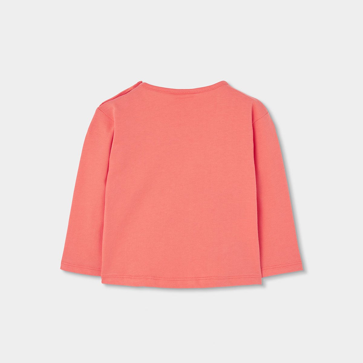 T-shirt en maille fille imprimé étoiles rouge, BOBOLI