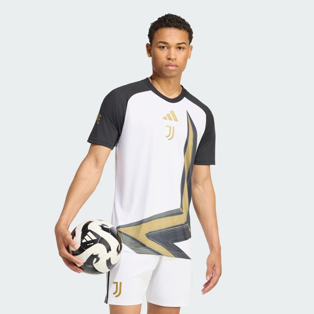 Maillot Pré-Match Juventus 26/27 Maillot Pré-Match Juventus 26/27 white / black, adidas Performance