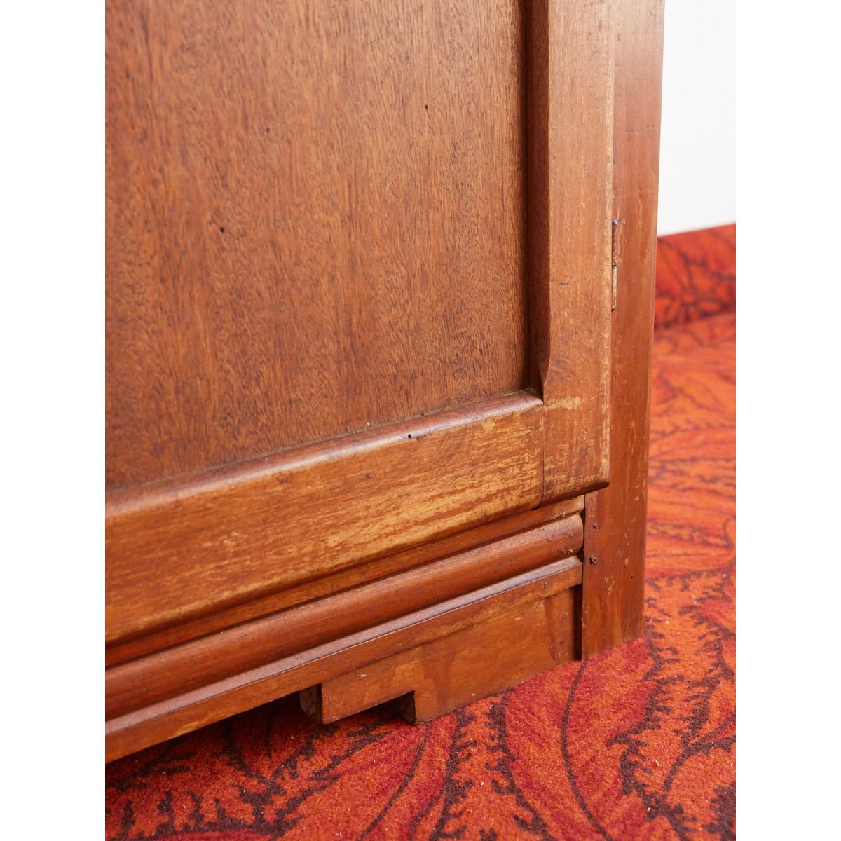 Armoire en bois Blandine N°466 - Bon état bois foncé, DEBONGOUT