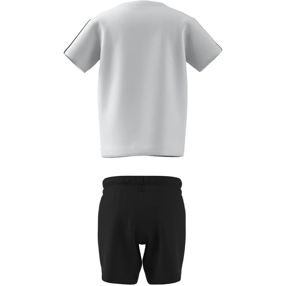 T-Shirt/Shorts Outfit white/black, ADIDAS SPORTSWEAR