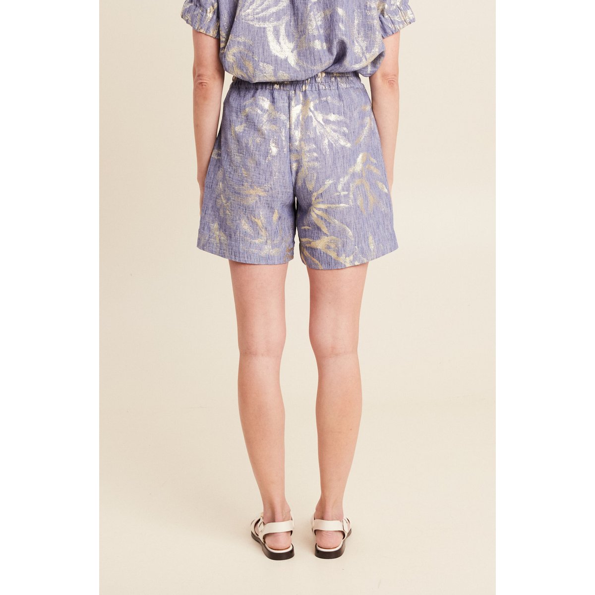 Short taille haute bleu lavande, BREAL
