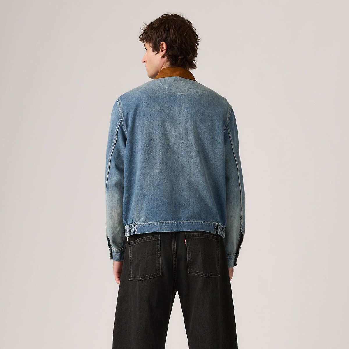 Veste zippée castro col contrasté bleu, LEVI'S