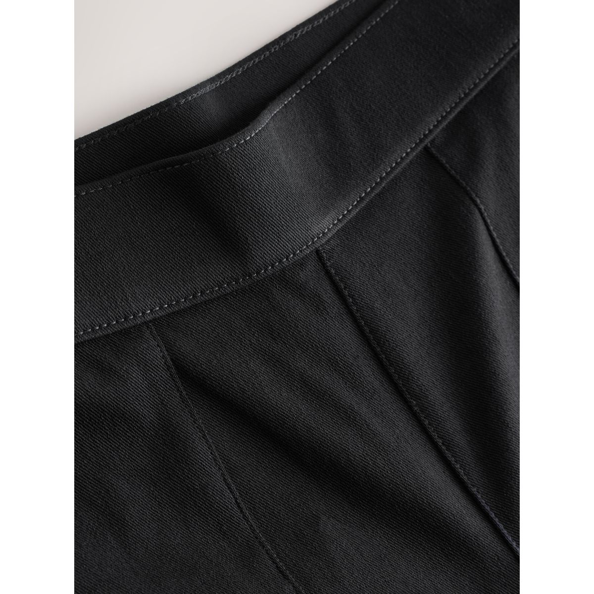 Legging capri raccourci en jersey denim noir, NEXT