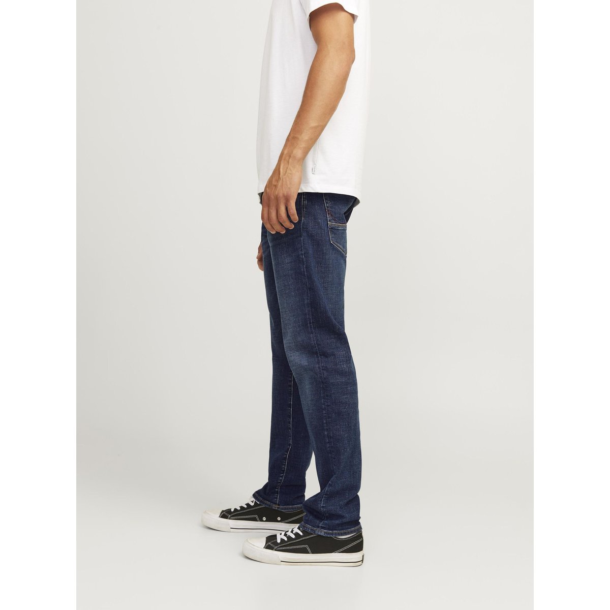 Jean Coupe Tapered blue denim, JACK & JONES