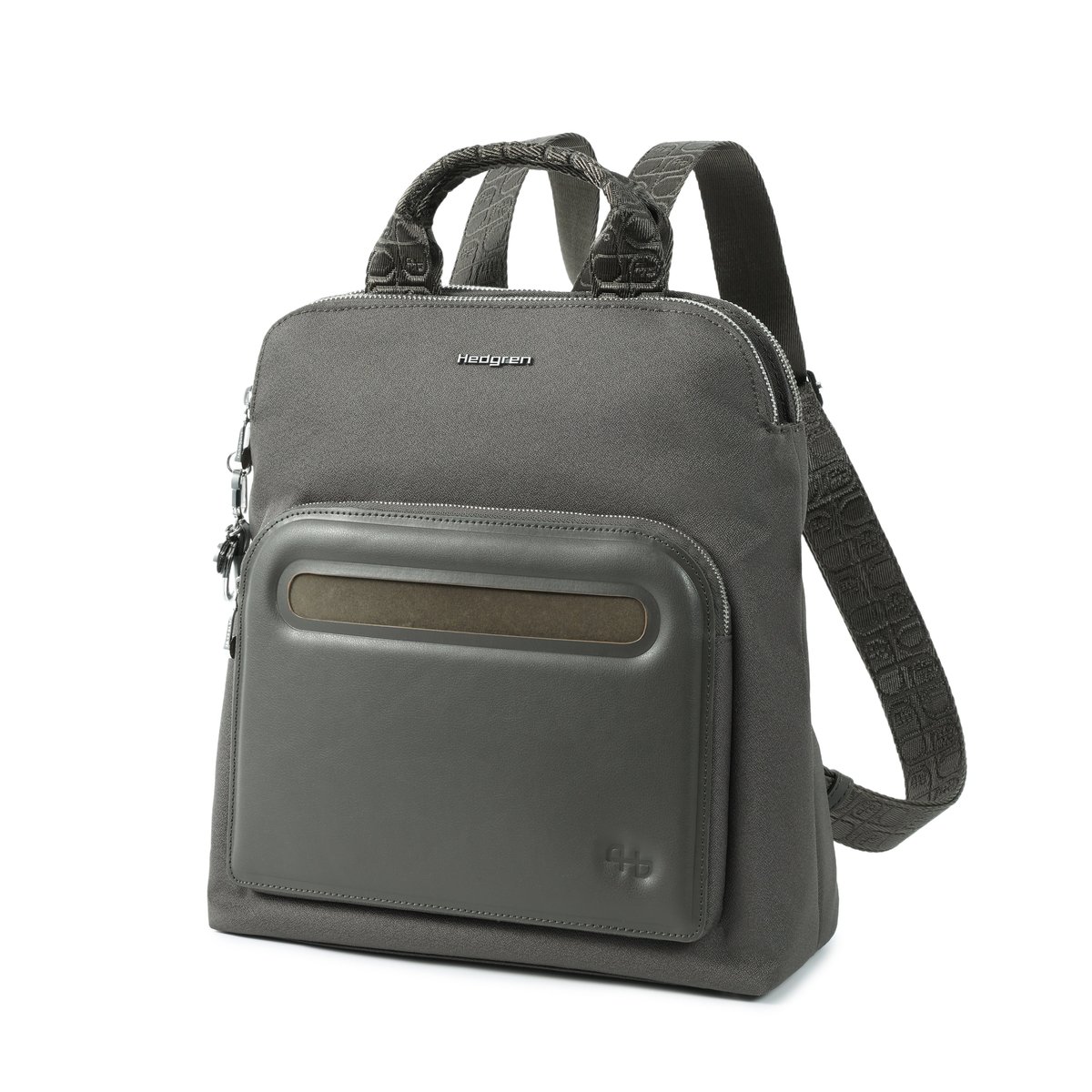 Sac à dos urbain organisé sécurisé kaki, HEDGREN