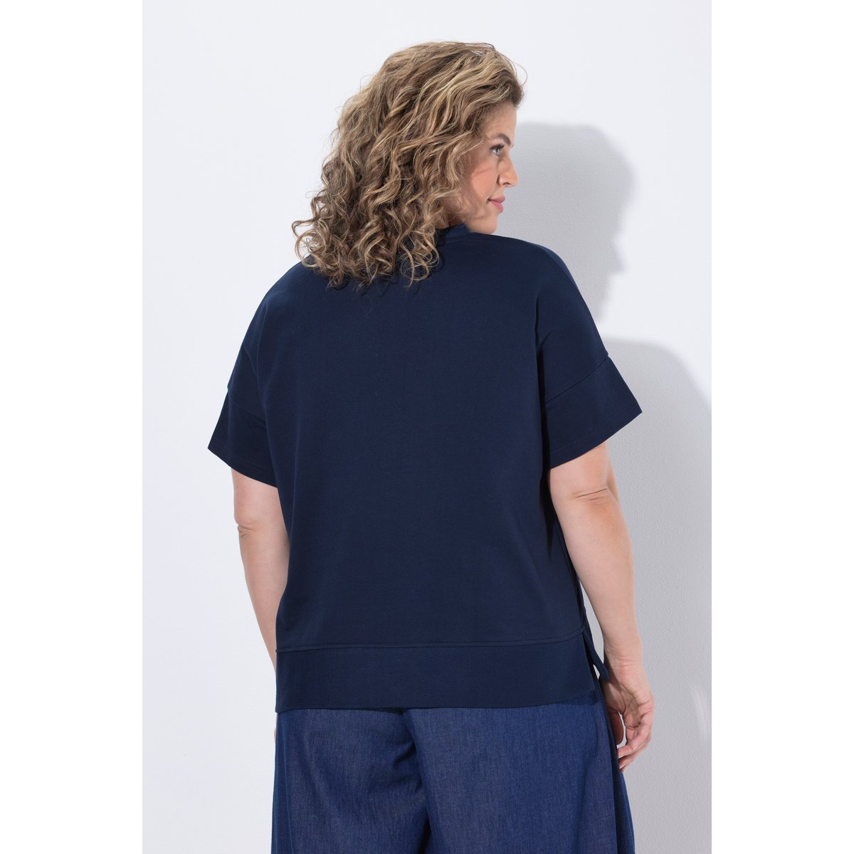 Sweat-shirt marine, ULLA POPKEN