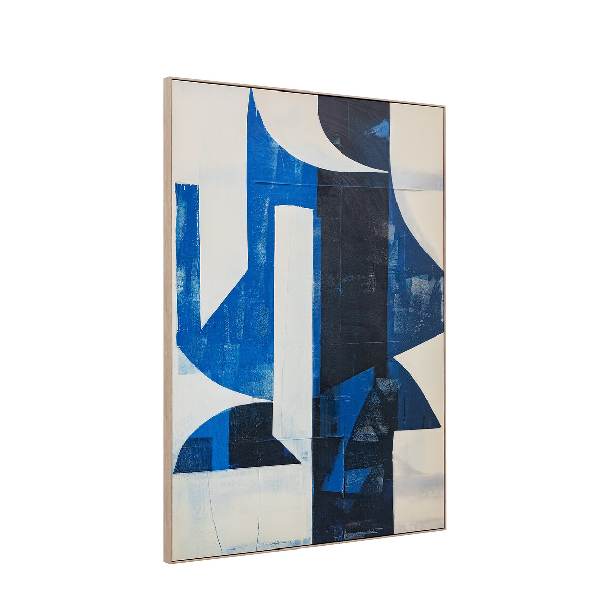 90x120cm Cobalt Abstract Framed Canvas blue, ÉDITÉ