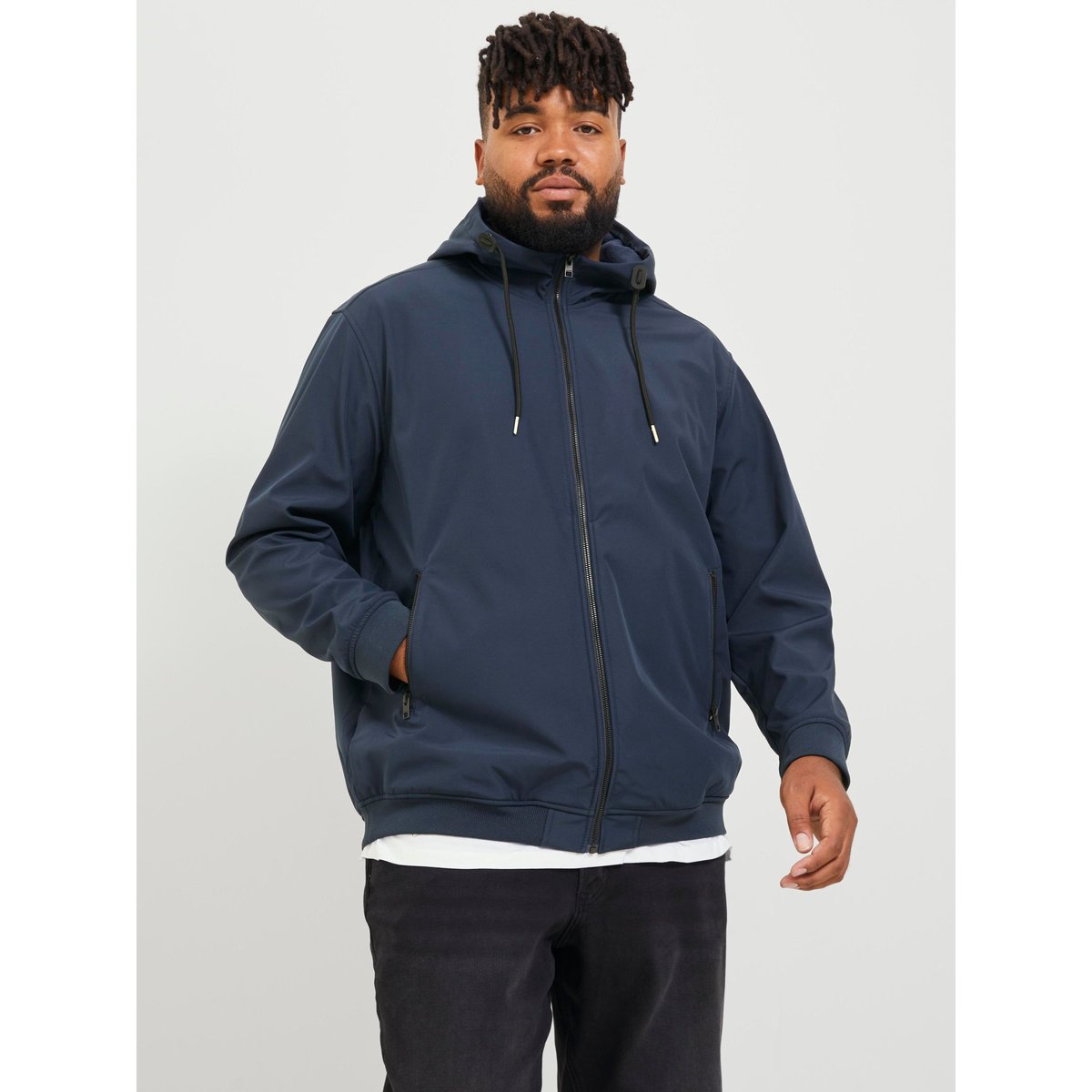 Manteau Softshell navy blazer, JACK & JONES