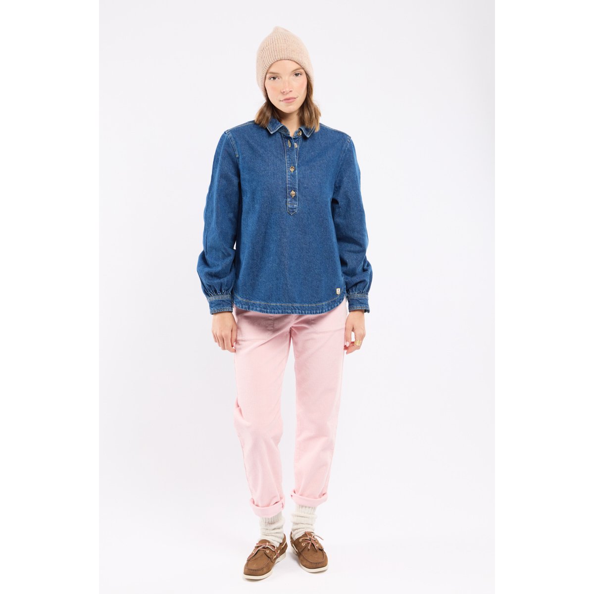 Vareuse en jean - coton jean clair, ARMOR-LUX