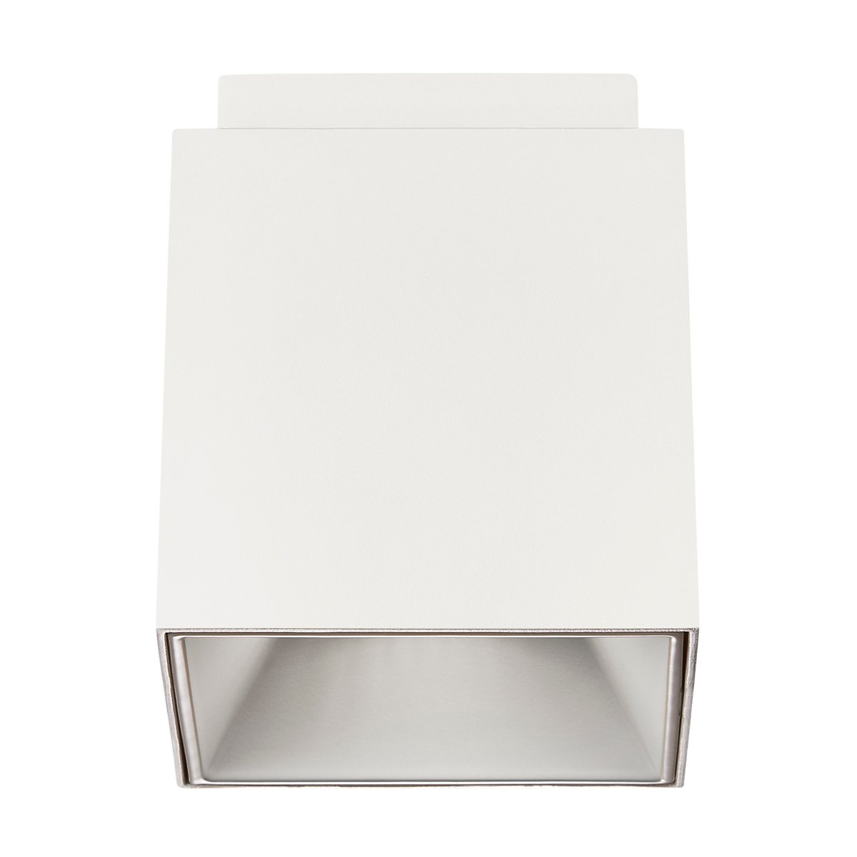 Spot pour plafond à encastrer carré en aluminium, ETHAN blanc, NORDLUX