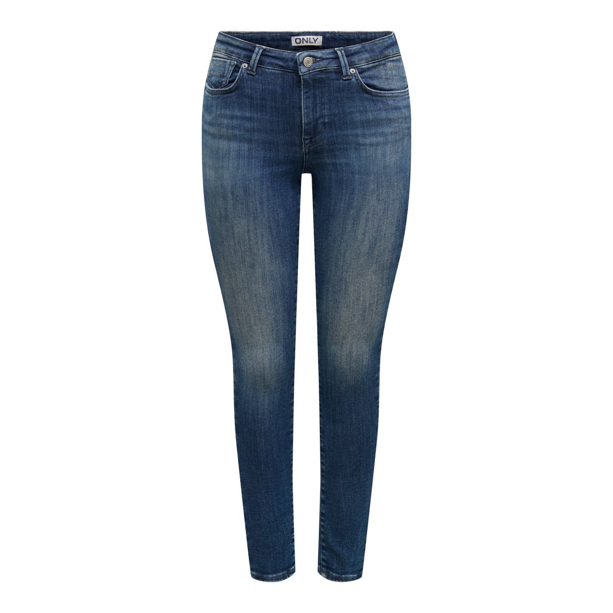 Jean Skinny dark blue denim, ONLY