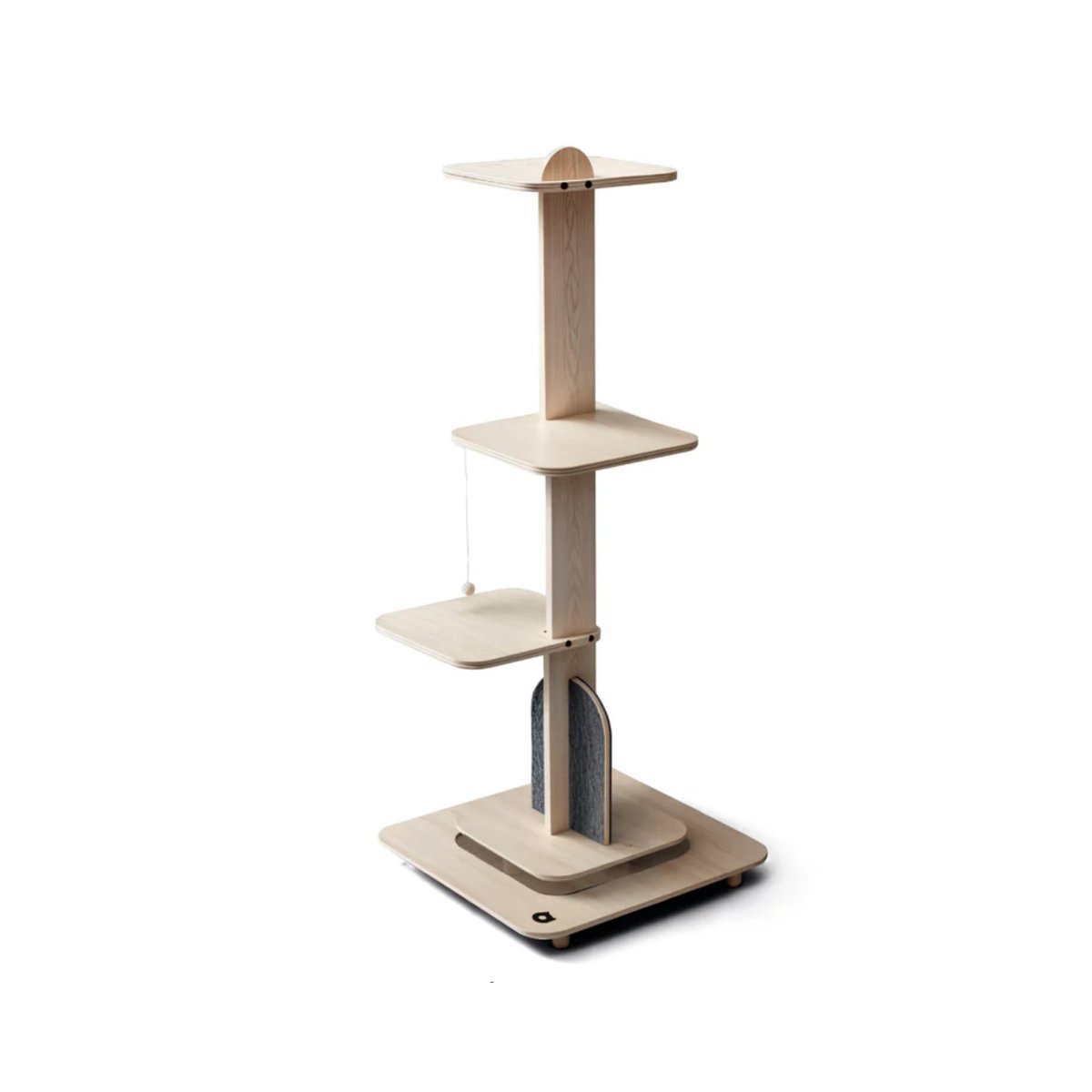 Arbre à chat en bois Joly Tower beige, MAMAPETZ